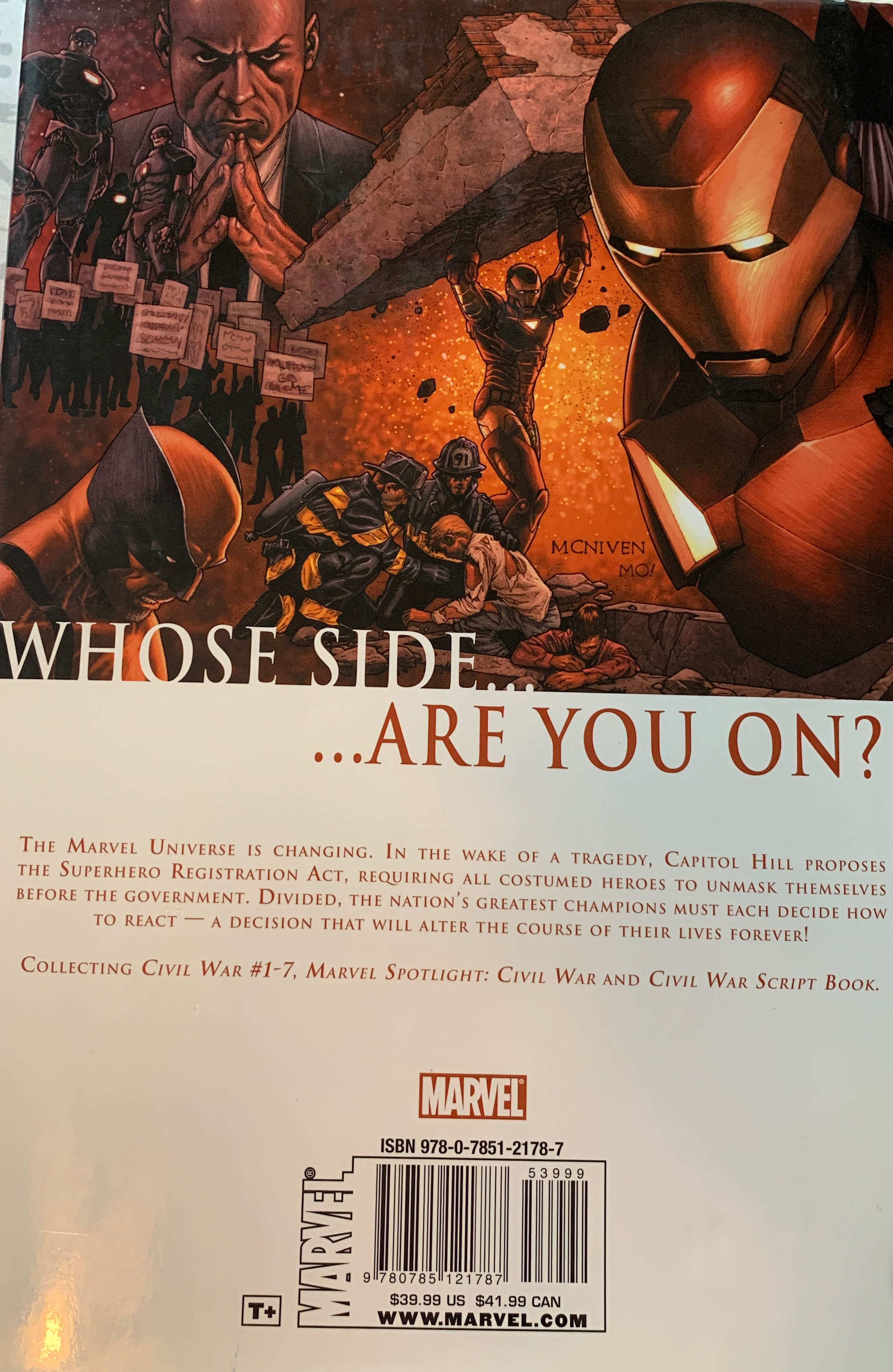 Civil War - Marvel comic book collectible - Main Image 2