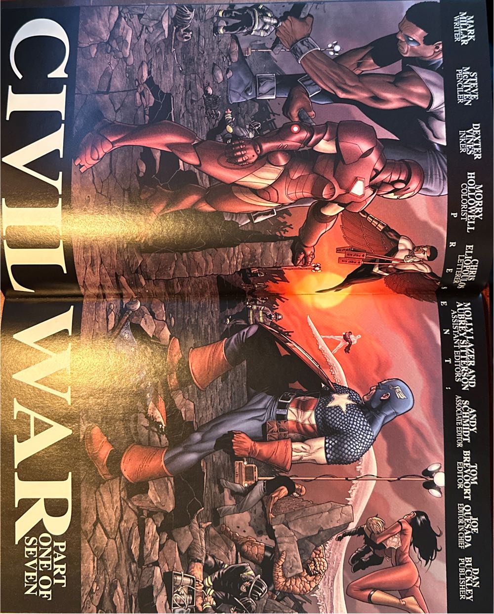 Civil War - Marvel Comics (1 - Jul 2006) comic book collectible [Barcode 75960605921800111] - Main Image 4