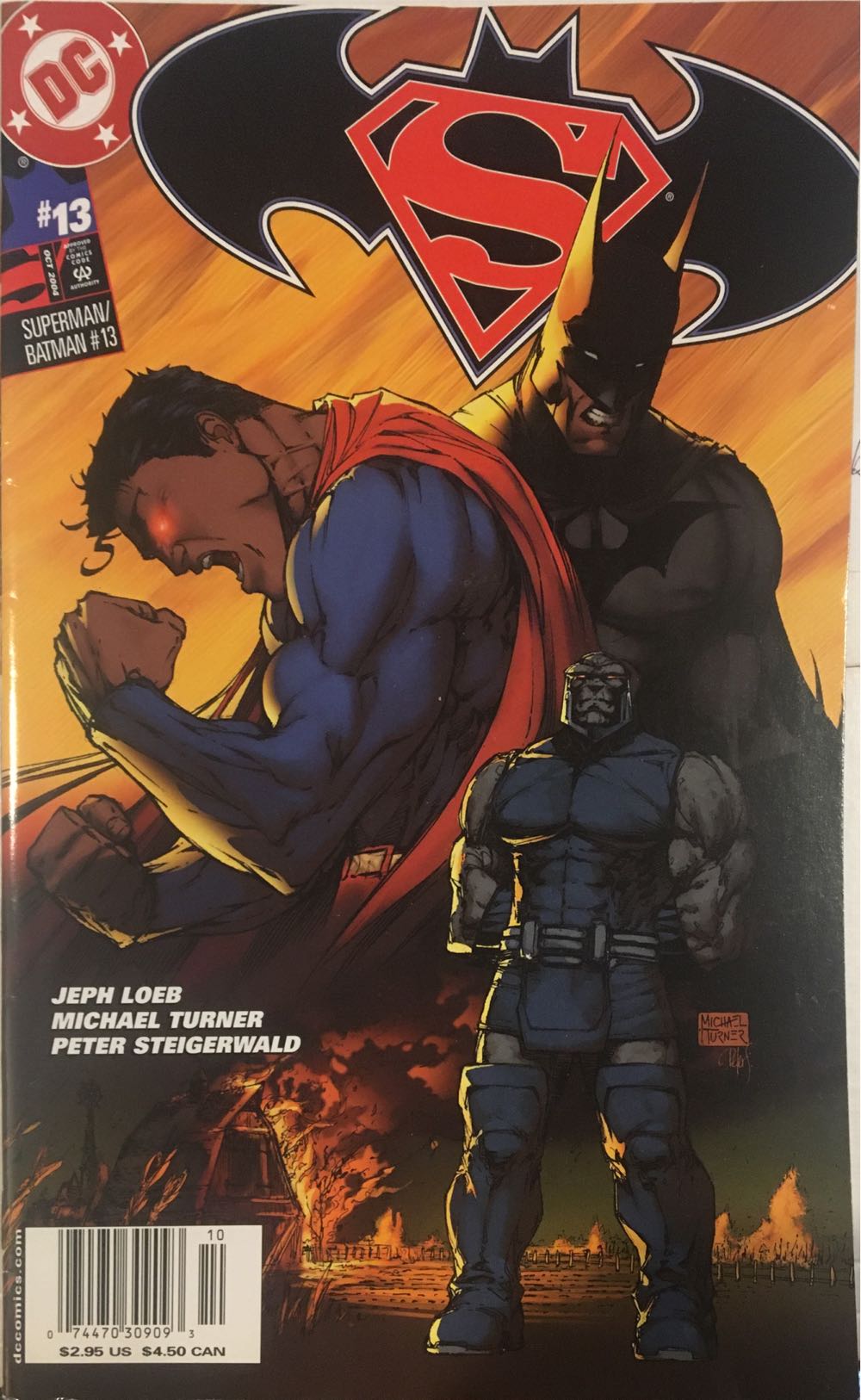 Superman/Batman - DC Comics (13 - Oct 2004) comic book collectible [Barcode 761941235233] - Main Image 2