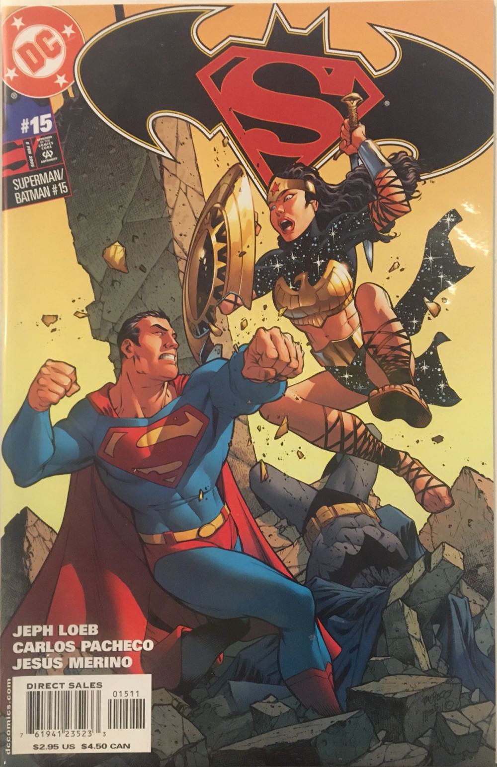 Superman/Batman - DC (15 - Feb 2005) comic book collectible [Barcode 761941235233] - Main Image 2