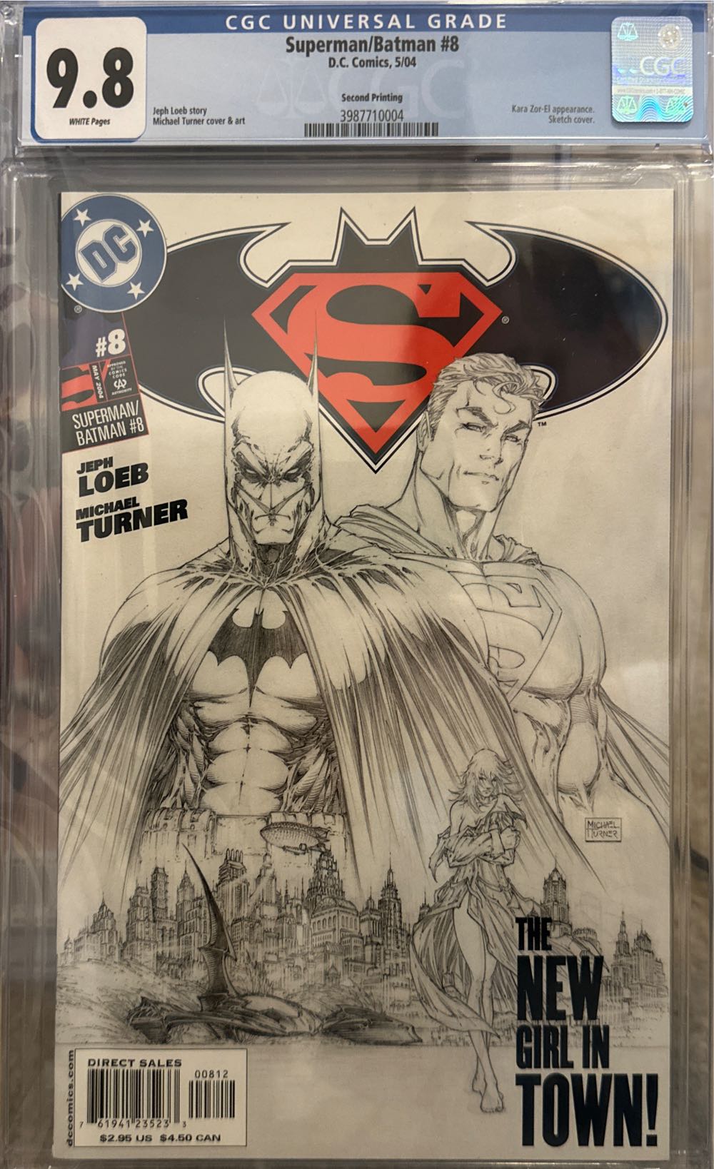 Superman/Batman - DC Comics (8 - May 2004) comic book collectible [Barcode 76194123523300812] - Main Image 2