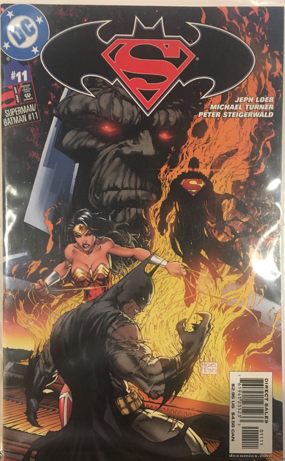 Superman/Batman - DC (11 - Aug 2004) comic book collectible [Barcode 76194123523301111] - Main Image 2