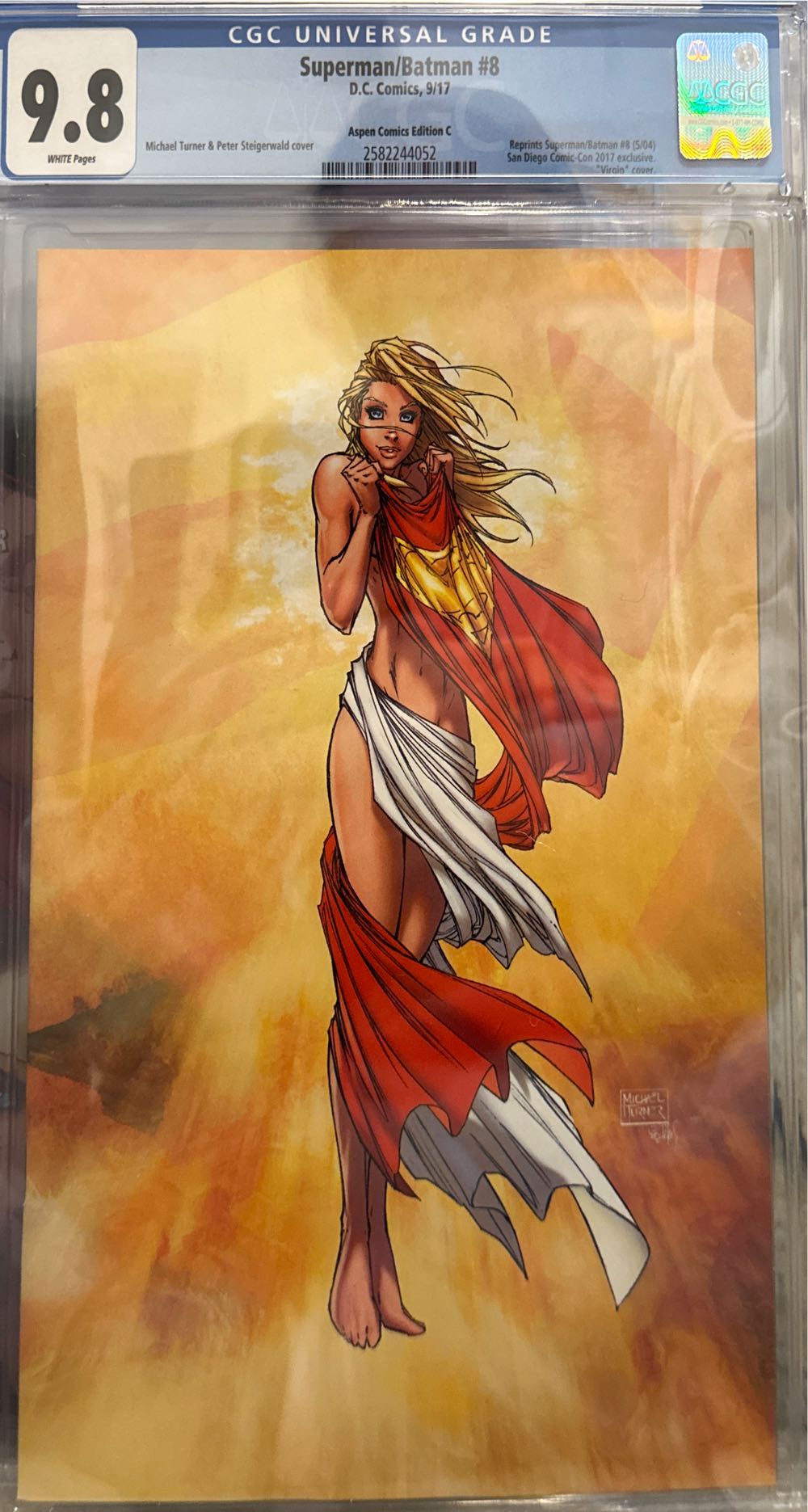 Superman/Batman - DC Comics - 9.8 (8 - Sep 2017) comic book collectible [Barcode 761941235233] - Main Image 2