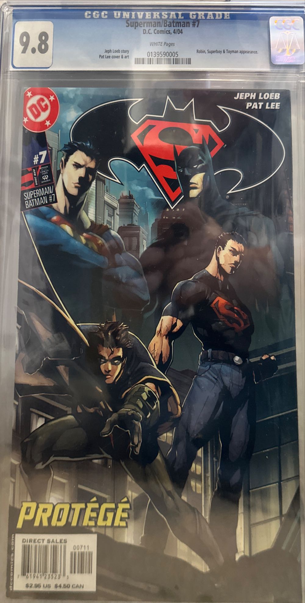 Superman/Batman - DC Comics (7 - Apr 2004) comic book collectible [Barcode 76194123523300711] - Main Image 2