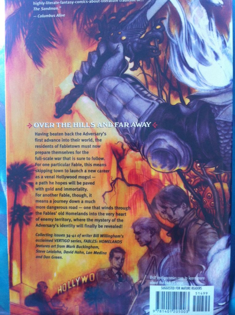 Fables Vol. 6: Homelands - Vertigo (6) comic book collectible [Barcode 9781401205003] - Main Image 2