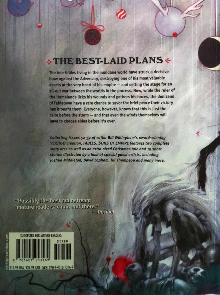 Fables - Vertigo (10) comic book collectible [Barcode 9781401213169] - Main Image 2