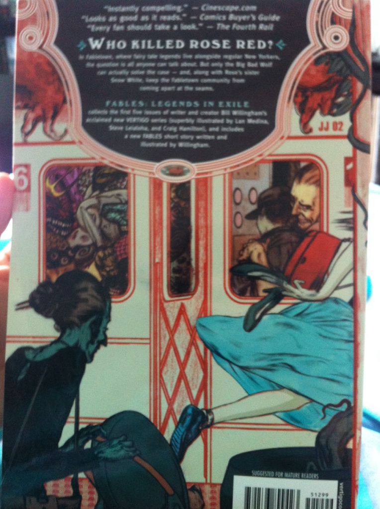 Legends In Exile - DC Vertigo (Vol. 1 - Sep 2010) comic book collectible [Barcode 761941236476] - Main Image 2