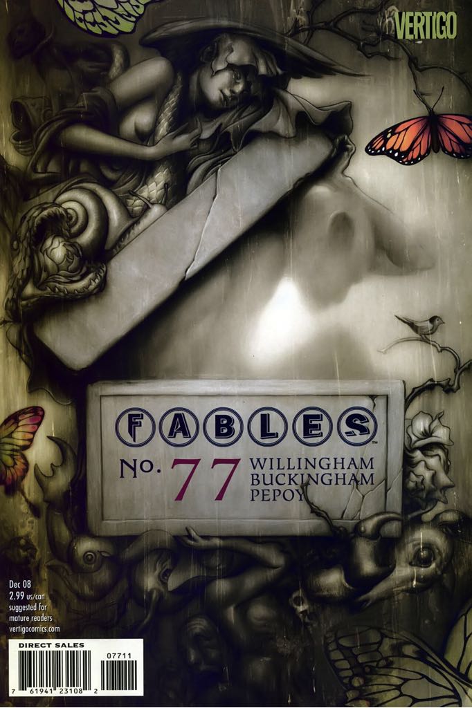 Fables - Vertigo (77 - Dec 2008) comic book collectible [Barcode 76194123108207711] - Main Image 1