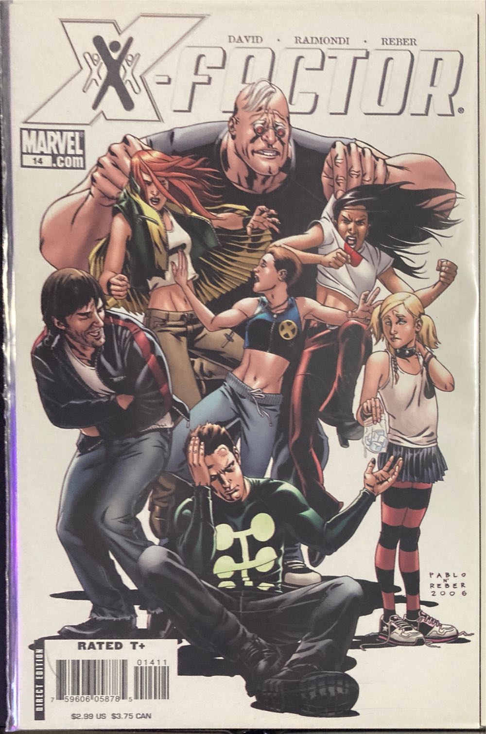 X-Factor - Marvel (14 - Feb 2007) comic book collectible [Barcode 759606058785] - Main Image 2