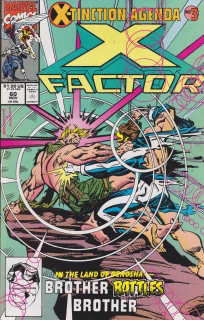 X-Factor - Marvel (52 - Mar 1990) comic book collectible [Barcode 071486021452] - Main Image 3