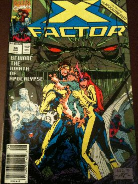 X-Factor - Marvel Comics (66 - May 1991) comic book collectible [Barcode 071486021452] - Main Image 1