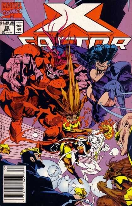 X-Factor - Marvel (74 - Jan 1992) comic book collectible [Barcode 071486021452] - Main Image 4