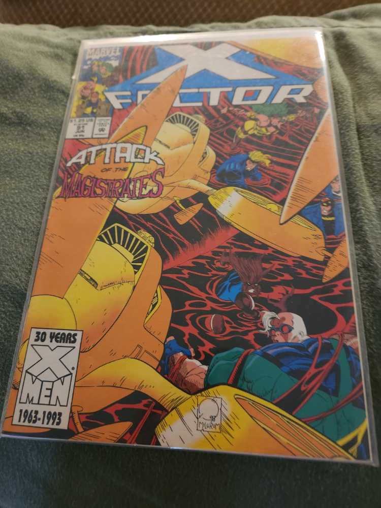 X-Factor - Marvel Comics (91 - Jun 1993) comic book collectible [Barcode 071486021452] - Main Image 3