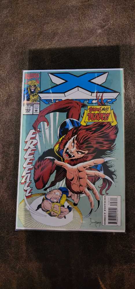 X-Factor (1986) - Marvel Comics (103 - Jun 1994) comic book collectible [Barcode 759606021451] - Main Image 2