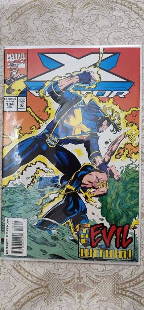 X-Factor (1986) - Marvel (104 - Jul 1994) comic book collectible [Barcode 759606021451] - Main Image 3