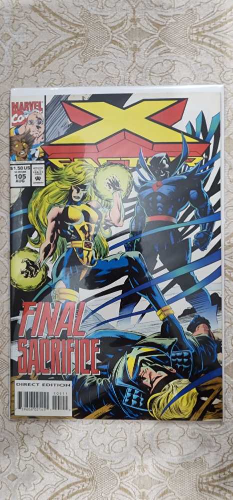 X-Factor - Marvel (105 - Aug 1994) comic book collectible [Barcode 759606021451] - Main Image 2