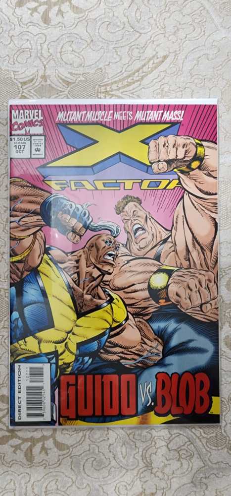 X-Factor - Marvel (107 - Oct 1994) comic book collectible [Barcode 759606021451] - Main Image 2