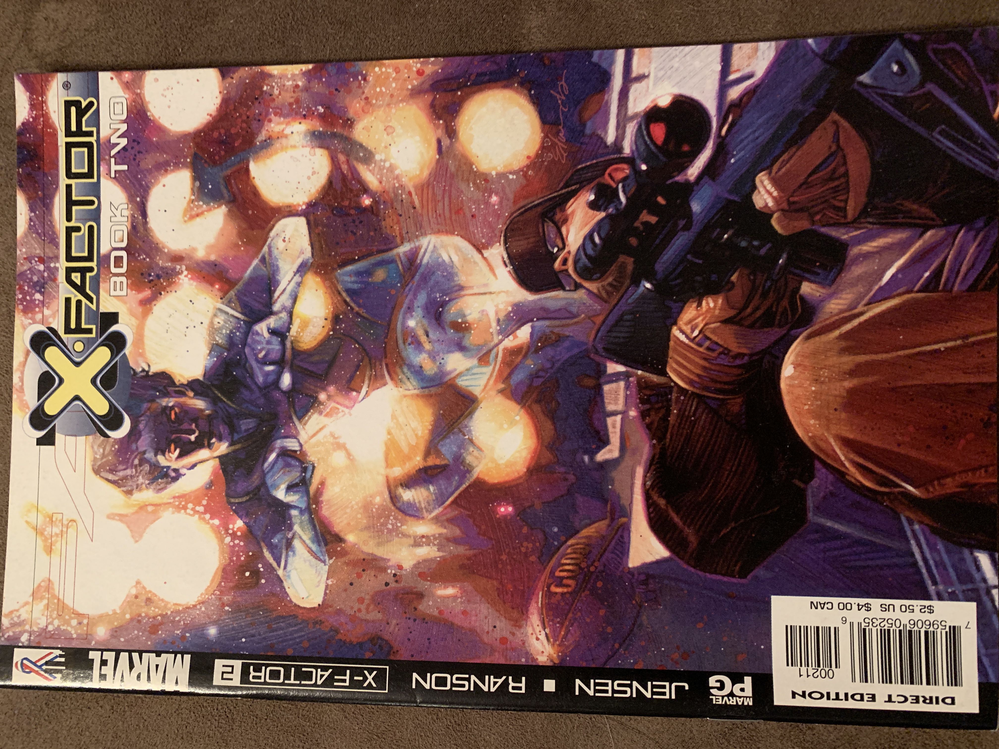 X-Factor - Marvel (2 - Jul 2002) comic book collectible [Barcode 759606052356] - Main Image 2