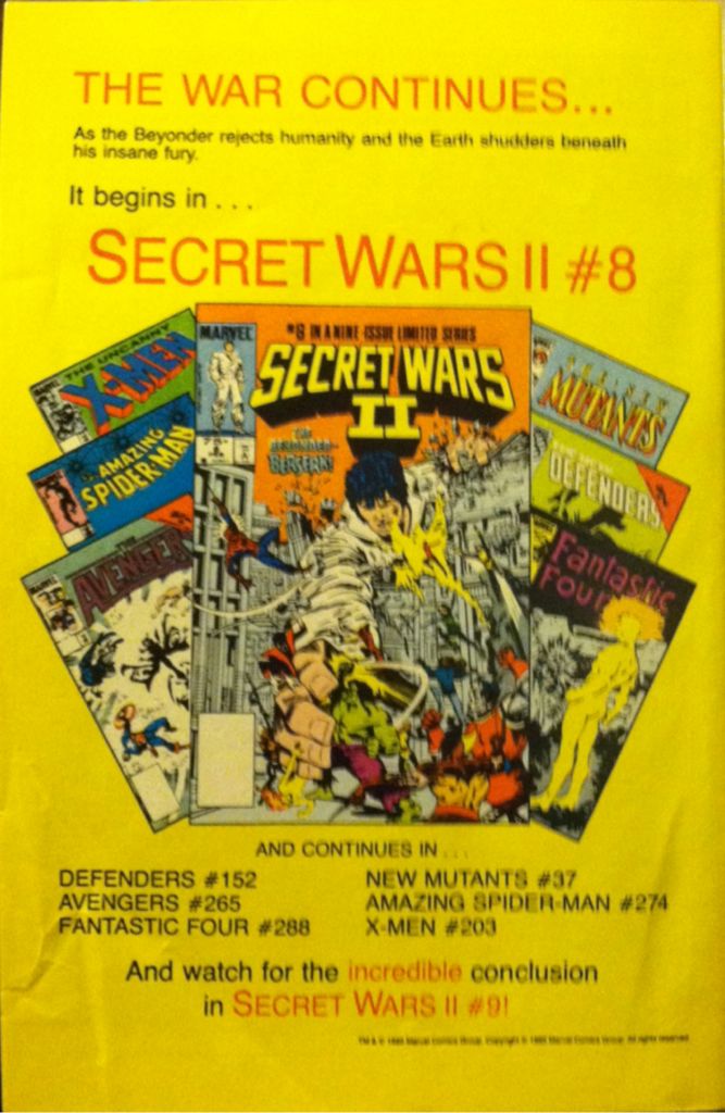 X-Factor - Marvel Comics (1 - Feb 1986) comic book collectible [Barcode 071486021452] - Main Image 2