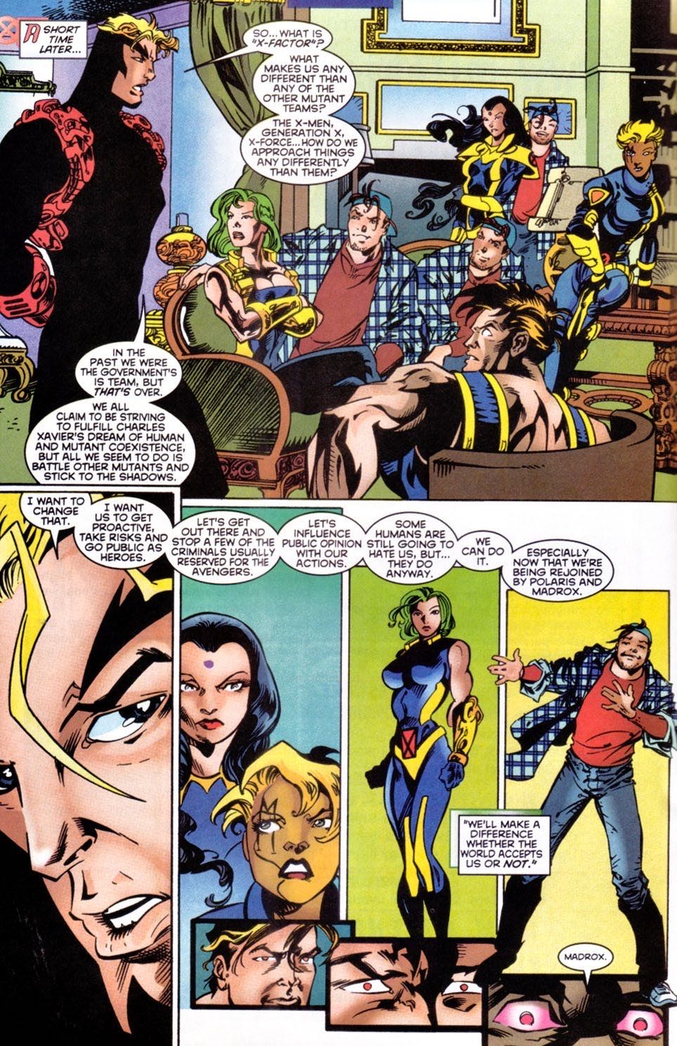 X-Factor - Marvel (149 - Sep 1998) comic book collectible [Barcode 759606021451] - Main Image 4