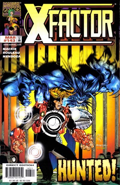 X-Factor - Marvel Comics (142 - Feb 1998) comic book collectible [Barcode 759606021451] - Main Image 2