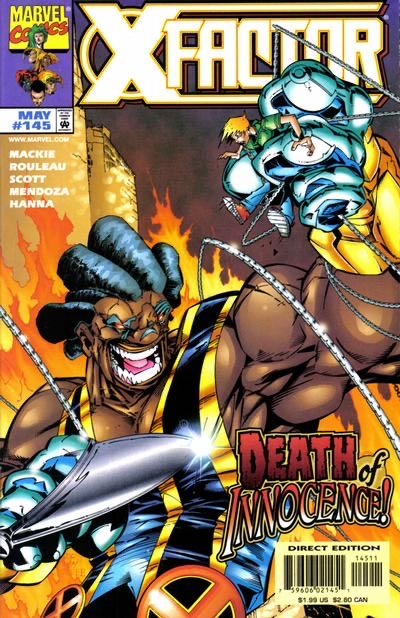 X-Factor - Marvel Comics (142 - Feb 1998) comic book collectible [Barcode 759606021451] - Main Image 3