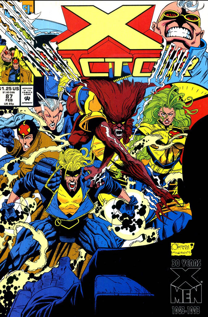 X-Factor - Marvel Comics (142 - Feb 1998) comic book collectible [Barcode 759606021451] - Main Image 4