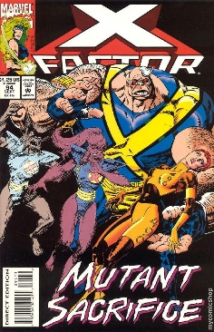X-Factor - Marvel Comics Group (94 - Sep 1993) comic book collectible [Barcode 759606021451] - Main Image 1