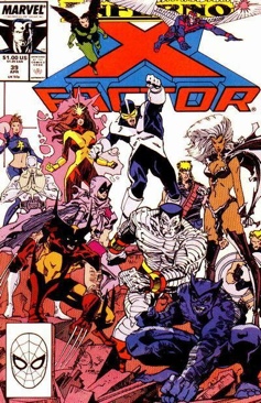 X-Factor - Marvel Comics (39 - Apr 1989) comic book collectible [Barcode 071486021452] - Main Image 1