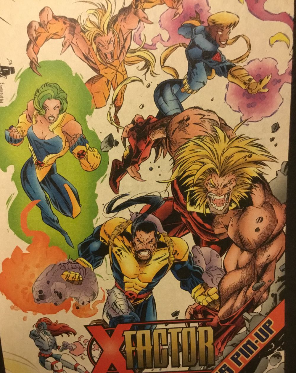 X-Factor - Marvel Comics (121 - Apr 1996) comic book collectible [Barcode 759606021451] - Main Image 2