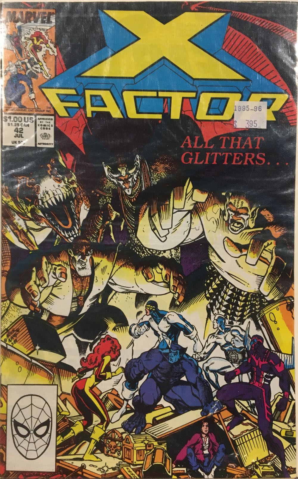 X-Factor - Marvel Comics (42 - Jul 1989) comic book collectible [Barcode 07148602145207] - Main Image 2