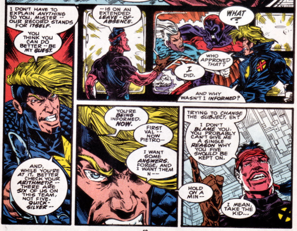 X-Factor - Marvel Comics (95 - Oct 1993) comic book collectible [Barcode 75960602145109511] - Main Image 4