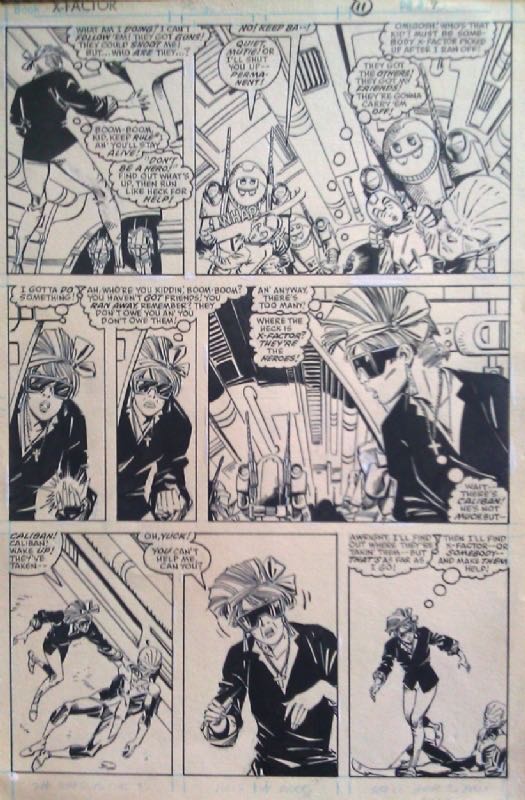 X-Factor - Marvel Comics (22 - 11/1987) comic book collectible [Barcode 071486021452] - Main Image 4