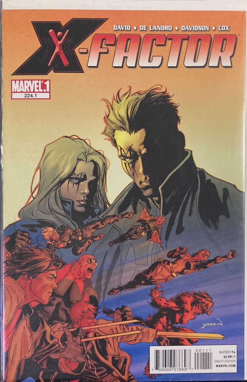 X-Factor - Marvel Comics (224.1 - Nov 2011) comic book collectible [Barcode 759606076697] - Main Image 2