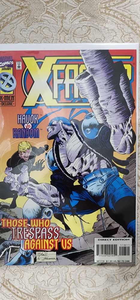 X-Factor - Marvel (118 - Jan 1996) comic book collectible [Barcode 759606021451] - Main Image 2