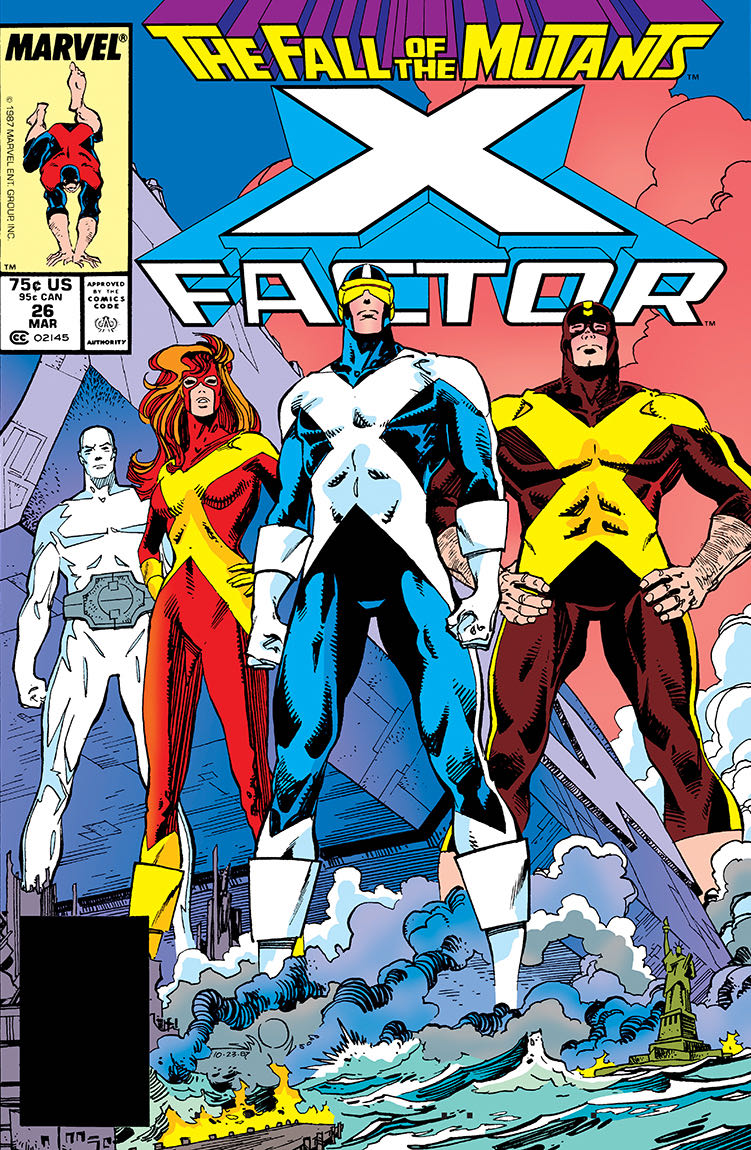 X-Factor Vol. 1 - Marvel (80 - Jul 1992) comic book collectible [Barcode 071486021452] - Main Image 4