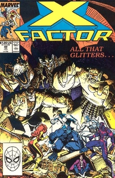 X-Factor - Marvel Comics (42 - Jul 1989) comic book collectible [Barcode 071486021452] - Main Image 1