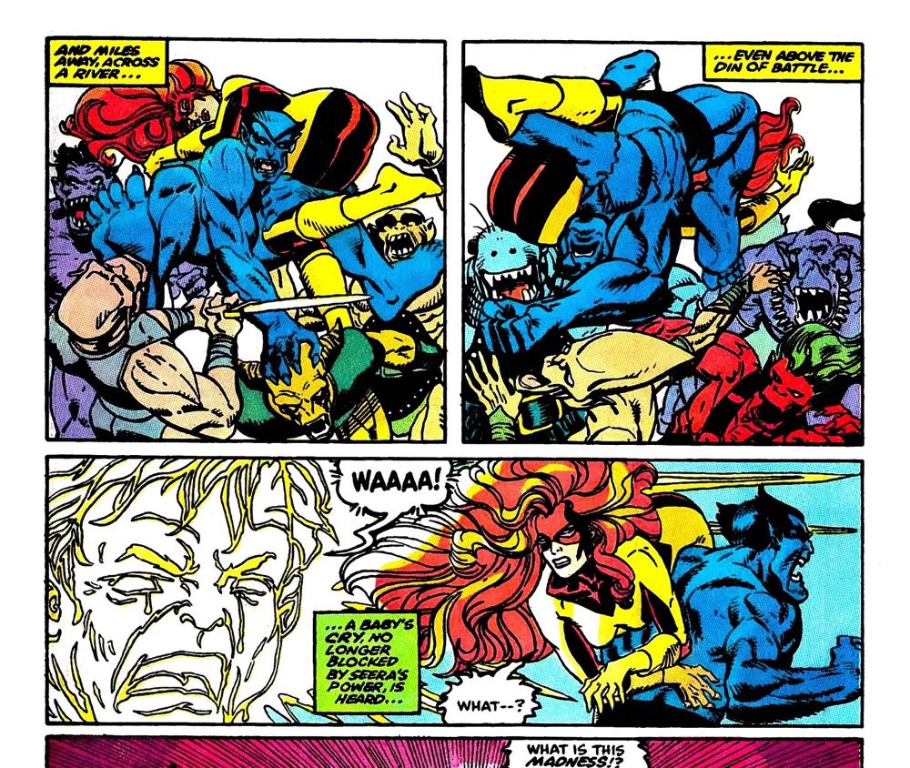 X-Factor - Marvel Comics (46 - Nov 1989) comic book collectible [Barcode 071486021452] - Main Image 3