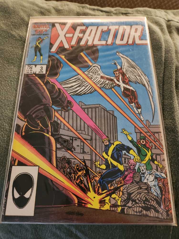 X-Factor - Marvel (3 - Apr 1986) comic book collectible [Barcode 071486021452] - Main Image 2