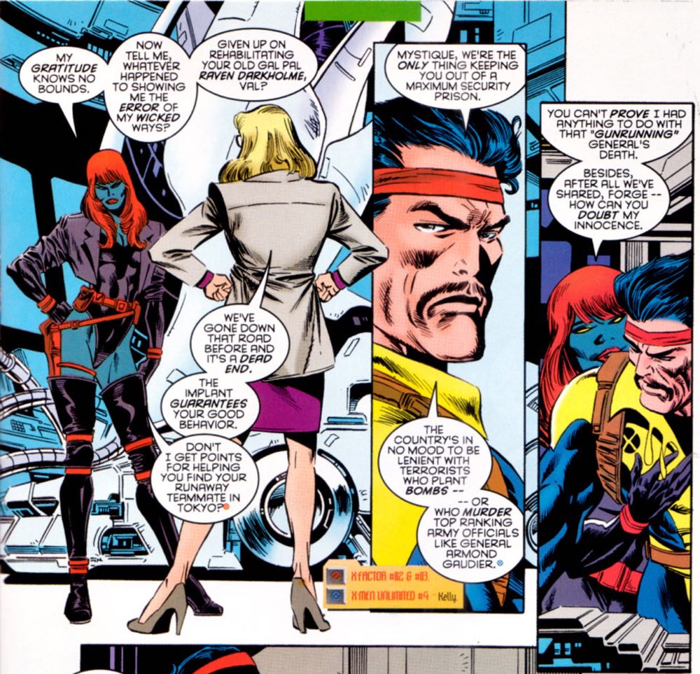 X-Factor - Marvel Comics (114 - 09/1995) comic book collectible [Barcode 071486021452] - Main Image 4