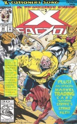 X-Factor - Marvel Comics (84 - Nov 1992) comic book collectible [Barcode 009281021452] - Main Image 2