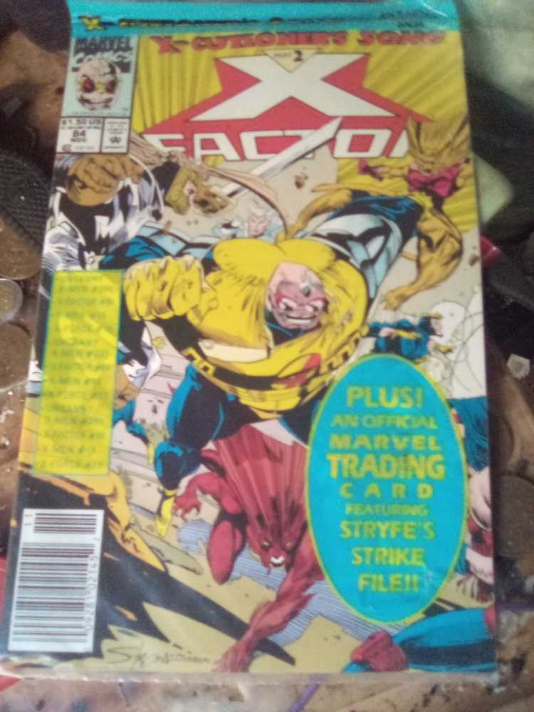 X-Factor - Marvel Comics (84 - Nov 1992) comic book collectible [Barcode 009281021452] - Main Image 3