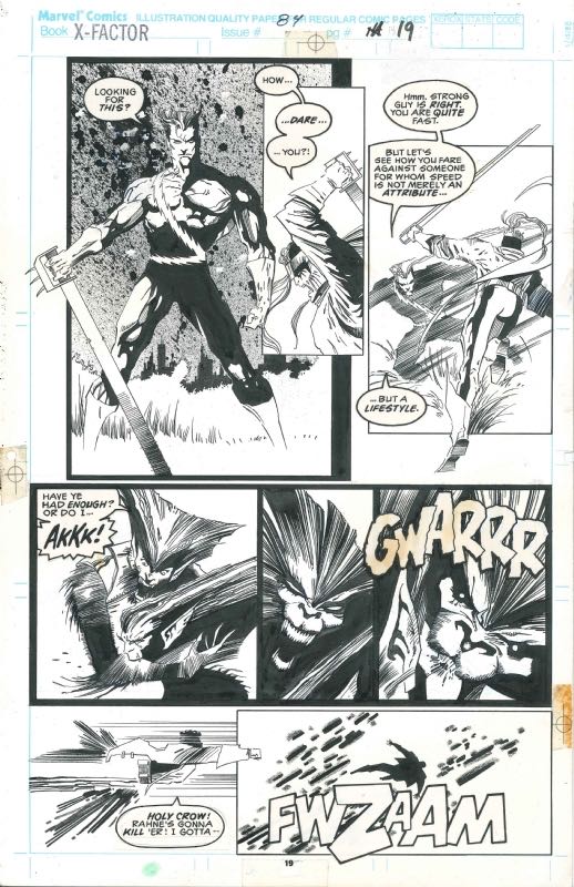 X-Factor - Marvel Comics (84 - Nov 1992) comic book collectible [Barcode 009281021452] - Main Image 4