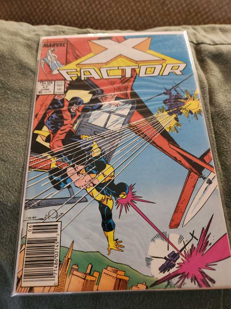 X-Factor - Marvel Comics (17 - Jun 1987) comic book collectible [Barcode 071486021452] - Main Image 2