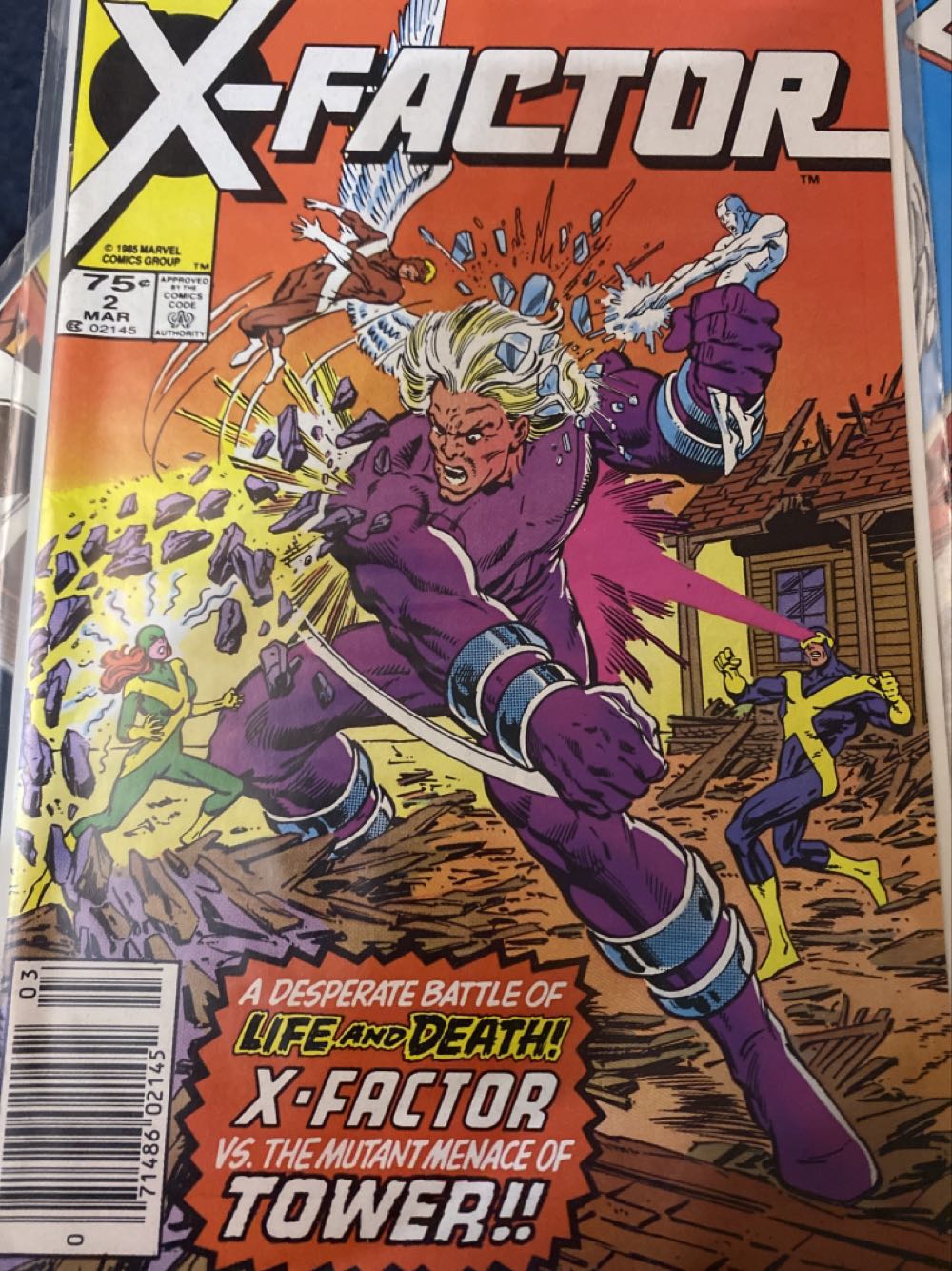 X-Factor - Marvel Comics (2 - Mar 1986) comic book collectible [Barcode 071486021452] - Main Image 3