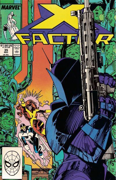 X-Factor (1986) - Marvel (35 - Dec 1988) comic book collectible [Barcode 071486021452] - Main Image 1
