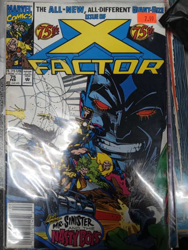 X-Factor (1986)  (75) comic book collectible [Barcode 009281021452] - Main Image 2