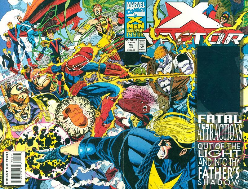 X-Factor (vol.1) - Marvel Comics (92 - Jul 1993) comic book collectible [Barcode 00928101766009211] - Main Image 2