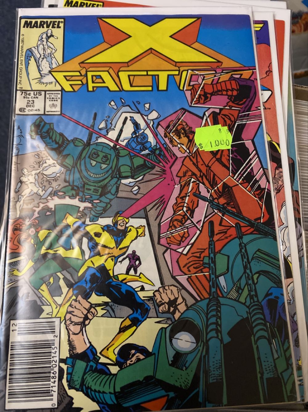 X-Factor - Marvel (23 - Dec 1987) comic book collectible [Barcode 07148602145212] - Main Image 2