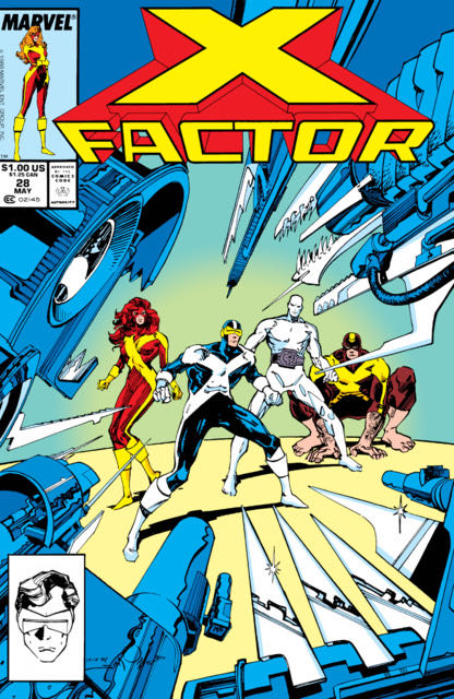 X-Factor - Marvel Comics (24 - 01/1988) comic book collectible [Barcode 759606058785] - Main Image 3